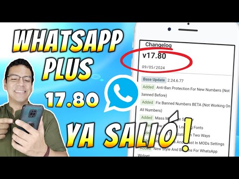 NUEVO WHATSAPP PLUS 17.80 Alexmods Ultima Versión | Whatsapp Plus Extremo | Ultimo Whatsapp Plus
