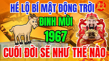 Bí Mật Động Trời Cuối Đời, Ất Tỵ 1965 cuộc sống ra sao, giàu có hay nghèo khổ | Tử Vi Phương Đông