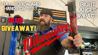 MILWAUKEE RIGHT ANGLE IMPACT - COMPLETE REVIEW AND.......GIVEAWAY🔥