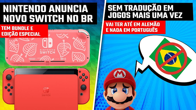 TODOS OS JOGOS DA NINTENDO EM PORTUGUÊS NO NINTENDO SWITCH 