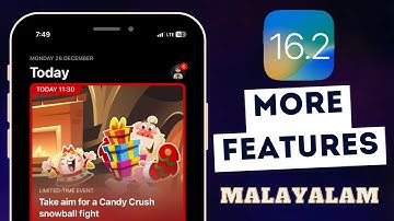iOS 16.2 More Features & Changes | iOS 16.2 | iPhone | Malayalam