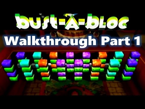 Bust-A-Bloc Walkthrough Part 1 [1080p HD] - From Jungle to Castle | PS2