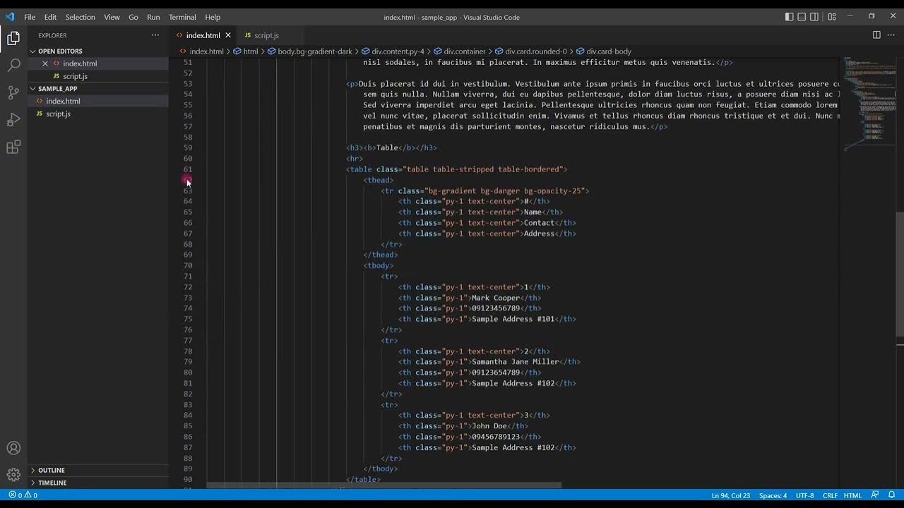 JavaScript Printing an Element Tutorial DEMO - YouTube