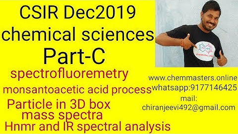 csir dec 2019 chemistry part-c - conceptual analysis