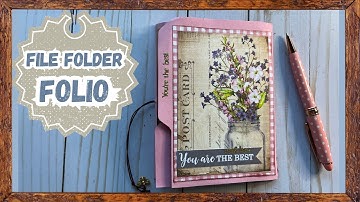 🌸 File Folder Folio (Giveaway Ended)
