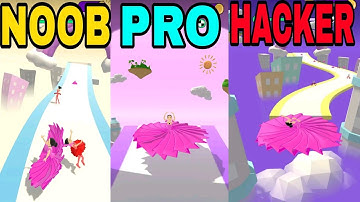 NOOB vs PRO vs HACKER ||BATTLE BALLET|| (FORT)All Levels Gameplay Android,ios (Level 8 - 9)