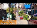 Baguio virtual walk tour #22 Lualhati Area, Gibraltar - Felipe - Romulo With Some Hotels