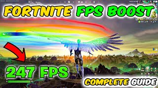 BEST Optimization Guide | FPS Drop & Stuttering Fix | MAX FPS | Fortnite Chapter 5 Season 2