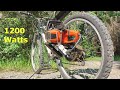 Chainsaw Powered Ebike with Bluetti EB55 Power Station as Battery - DIY from Scrap Metal