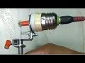 Como hacer maquina de tatuar rotativa -DIY- How to make tattoo machine