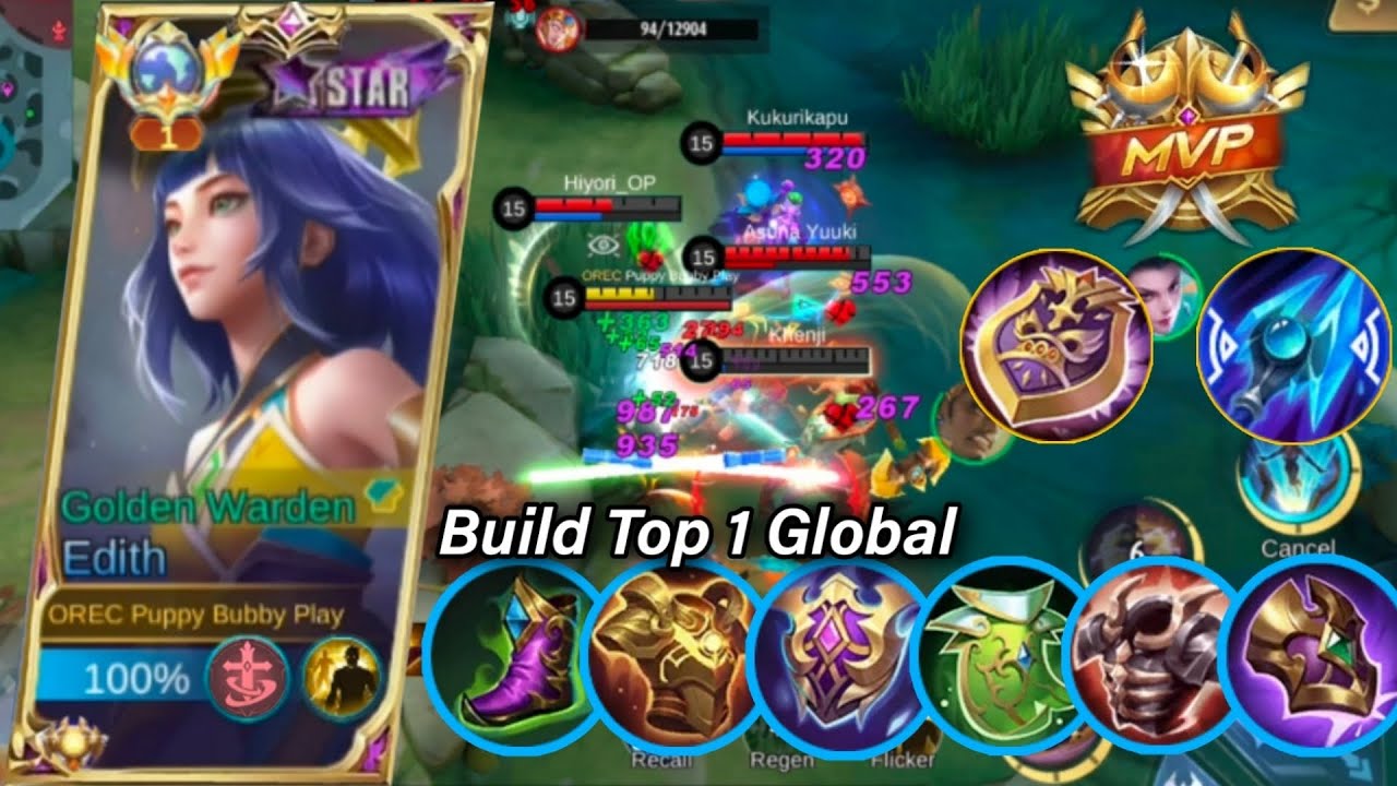 EPIC COMEBACK PLAY FROM EDITH 😱🔥|| INTENSE MATCH || EDITH BEST BUILD ...