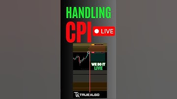 How True Algo Trades CPI Live - No Guessing, Just Mechanical Stat Backed Trading