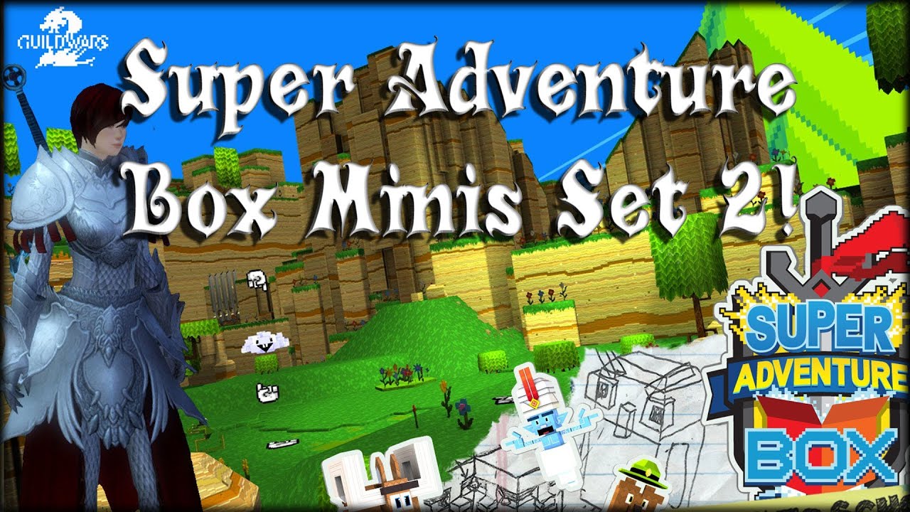 Guild Wars 2 - Miniature Super Trio World 2 Minis! (And Super Assassin!)