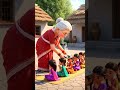 Maa Kali And Nine Girls Maakali Maa Grandmother Ninegirls Kheer Navratri