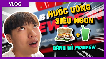 Ở tiệm Bánh Mì Pew Pew còn có thứ nước uống rất ngon