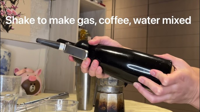 How to Brew a Cup of Coffee with a Cream Whipper