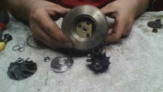 How to Rebuild a Turbocharger AT HOME!!!