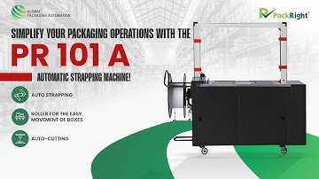 New-generation fully automatic box strapping machine - PR-101A
