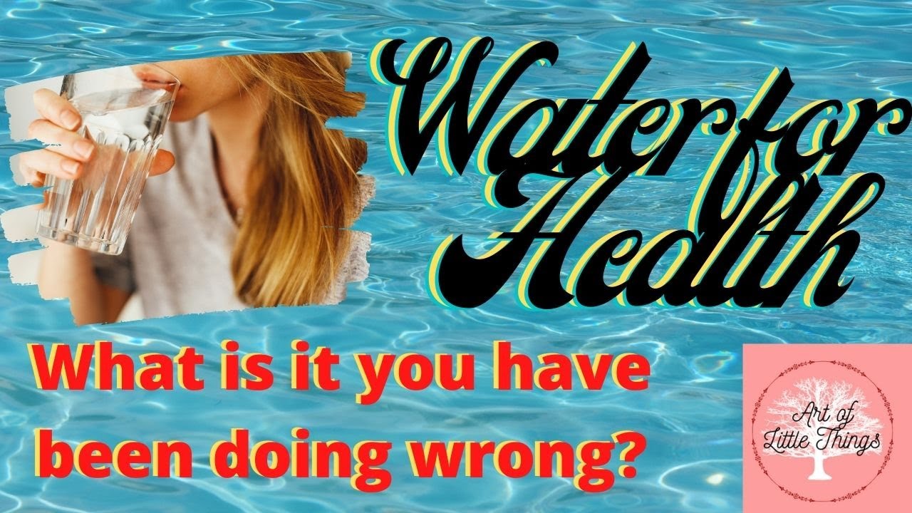 How is Drinking Water helpful to us? How much Water per day? Ideal