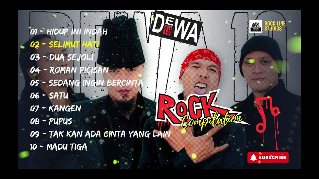 DEWA 19 - FULL ALBUM COVER | ROCK VERSION TANPA IKLAN
