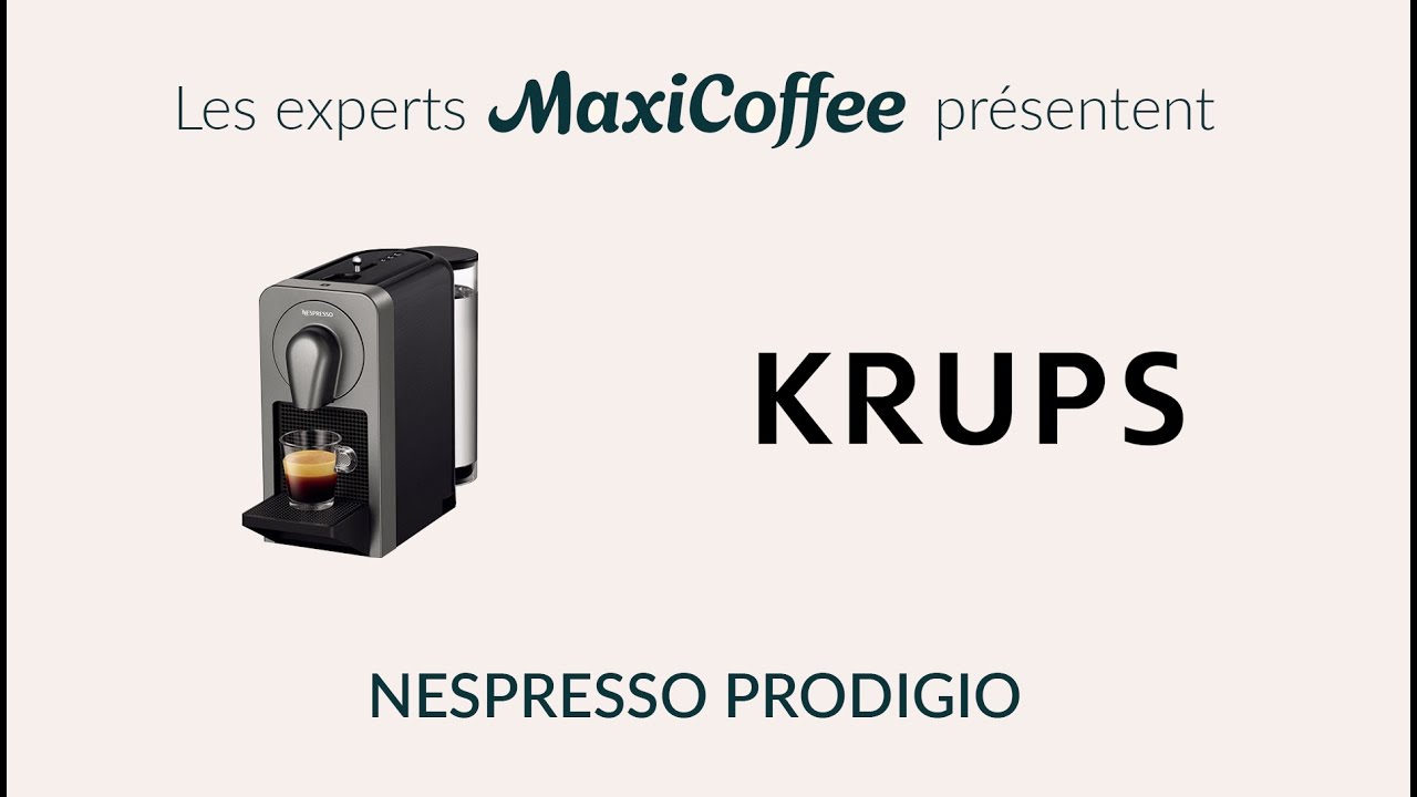 - NESPRESSO® PRODIGIO | Machine à capsule Le Test - YouTube