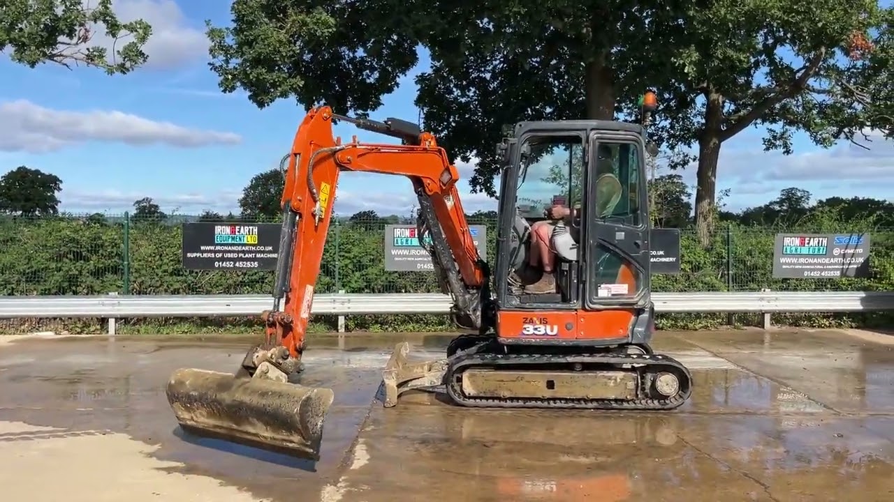 2023 HITACHI ZX33U-6 CLR For Sale - YouTube