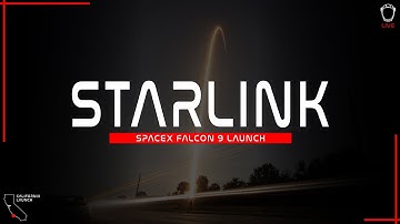 LIFTOFF! SpaceX Starlink 11-39 Launch from Vandenberg, California