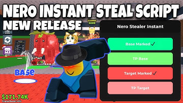 NEW Steal a Brainrot Script | Mark Base & Enemy Base + Instant Steal with Teleport (Roblox)