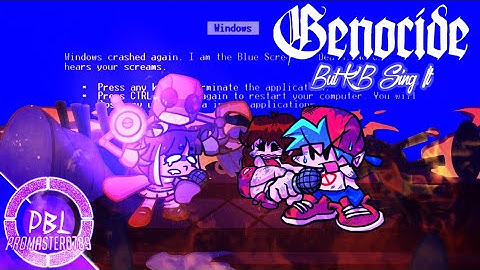 GENOCIDE BUT KB SING IT (Fnf vs taby x Fnf vs QT)