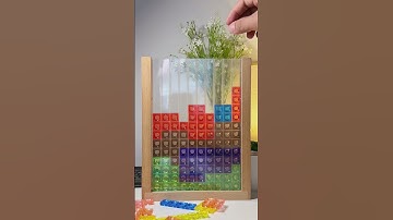 ASMR GAME TETRIS BLOCKS PUZZLE COLORFUL