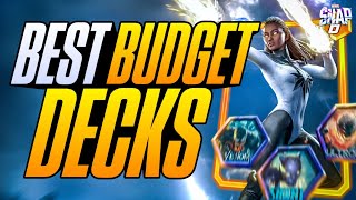 BEST BUDGET DECKS in Marvel Snap 2024 (w/ Gameplay)!