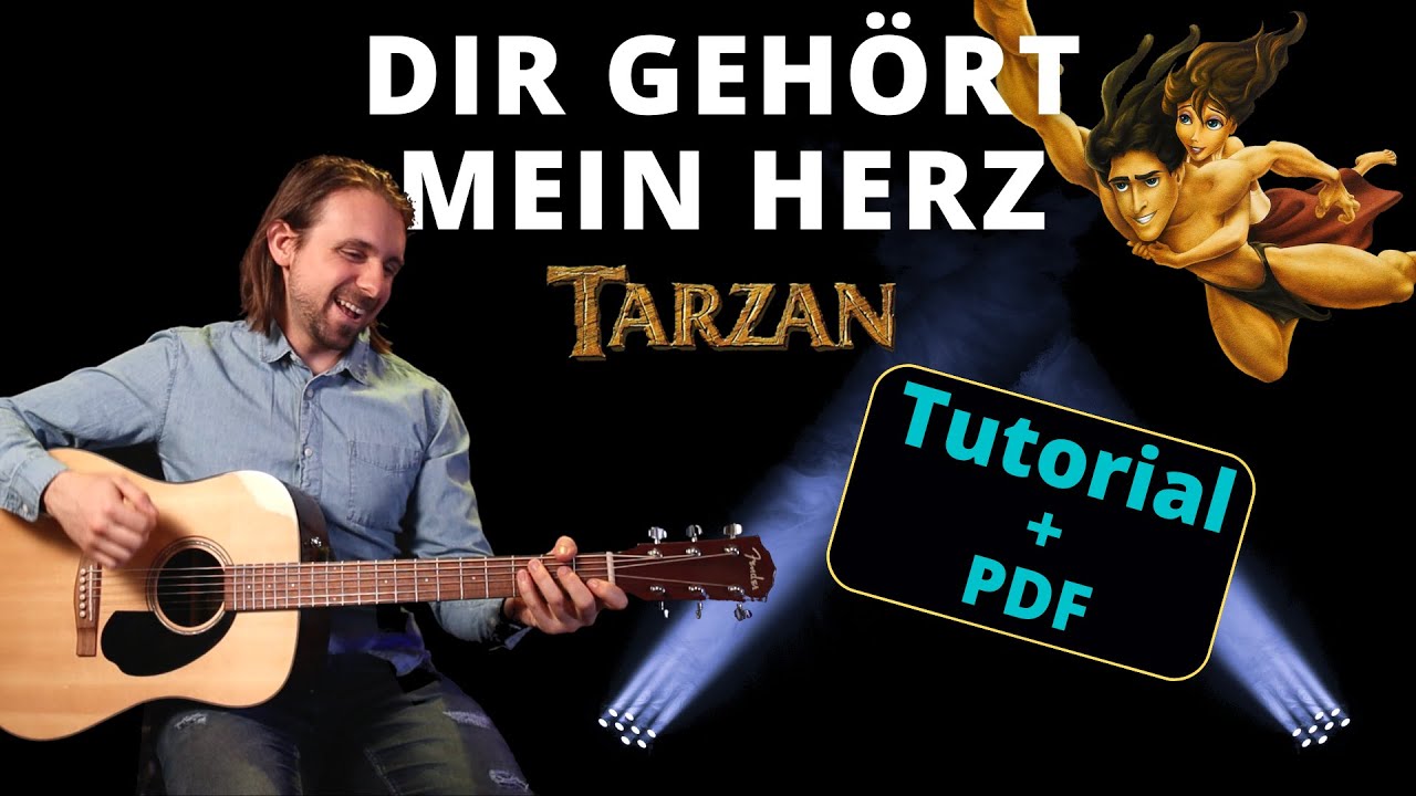 Phil Collins Dir Gehört Mein Herz Free Download Dir gehört mein Herz - TARZAN (Phil Collins) | Akustik Gitarre Tutorial