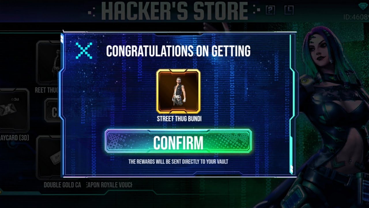 Hacker Store in Free Fire: How to get Jack of 4 trades bundles