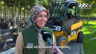 İbbnin Ilk Kadın Forklift Operatörü