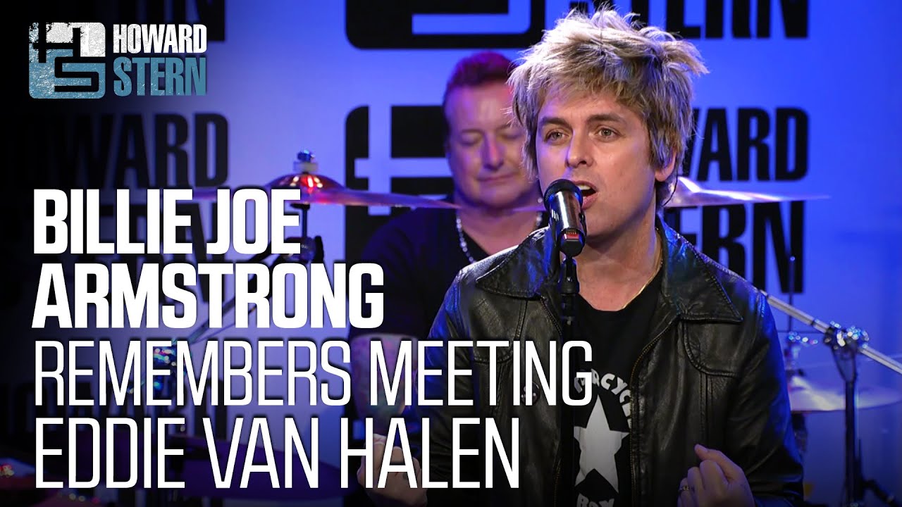 Эдди Ван Хален плакал, когда встретил Билли Джо Армстронга из Green Day
