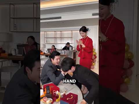 تقليد الزفاف الأكثر غير متوقع في الصين