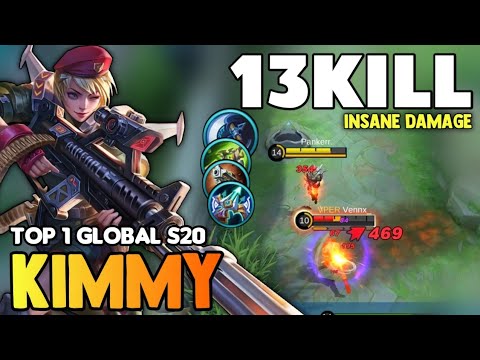 Insane Damage! Kimmy Best Build 2021 | Top 1 Global Kimmy Gameplay ...