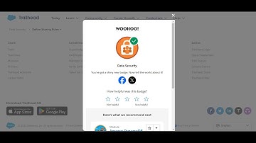 Define Sharing Rules of Data Security in Trailhead Salesforce 2025!