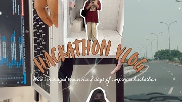 48 Hours of Chaos: My Corporate Hackathon Experience 💻☕✨