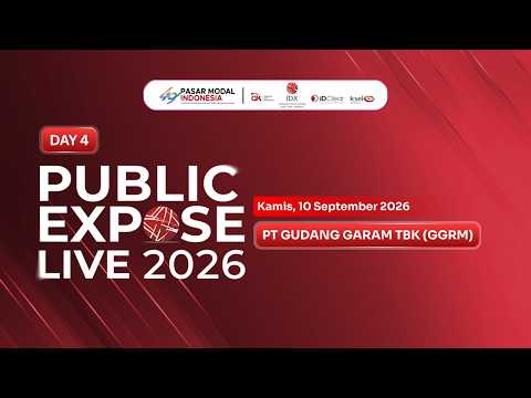 Public Expose Live 2026 - PT Gudang Garam Tbk (GGRM)