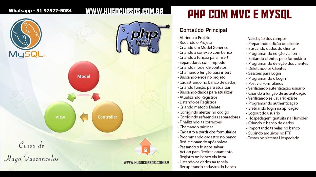 PHP MVC com Mysqli - Aula 15 - Chamando o método de Login - YouTube