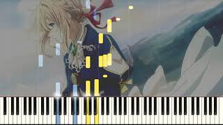 ヴァイオレット・エヴァーガーデン『Letter』ピアノ【Violet Evergarden】