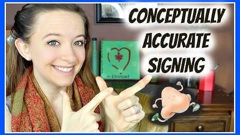 Conceptually Accurate Signing ┃ ASL Stew