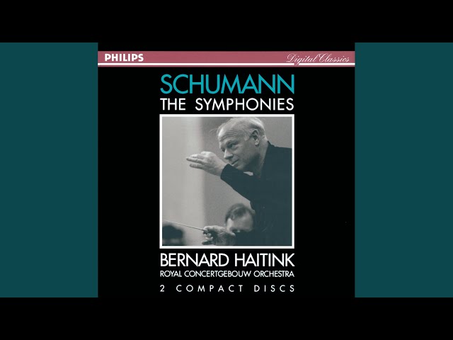 Schumann - Symphonie n° 1 "Le Printemps" : 3e mvt : Orch Royal Concertgebouw / B.Haitink
