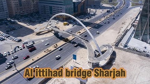 Amazing 🤩 Al ittihad new footbridge