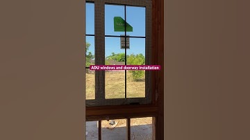 ADU windows and doorway installation #trendingshorts #windows #diyhouse #construction