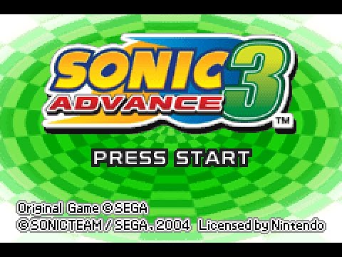 Sonic Advance 3 playthrough ~Longplay~