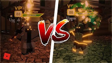 IS MAGE OP?!? WARRIOR VS MAGE [BEST GEAR AND SCYTHES] (Roblox Dungeon Quest Update)