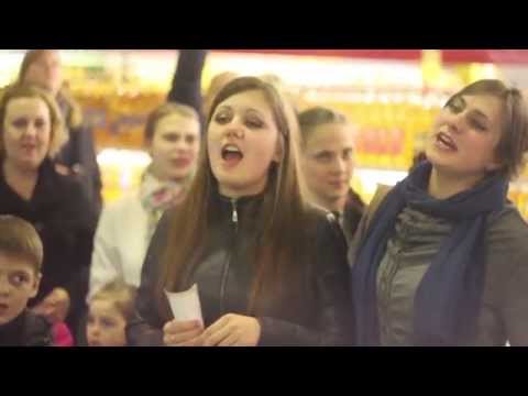 Видео: Смуглянка - флешмоб в честь 70 лет Победы в ВОВ - Хабаровск