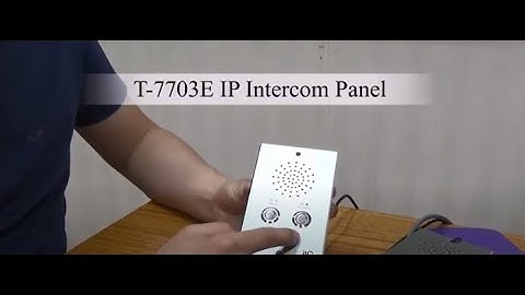itc 77 Series IP Intercom